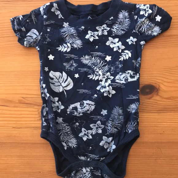 hawaiian baby onesie